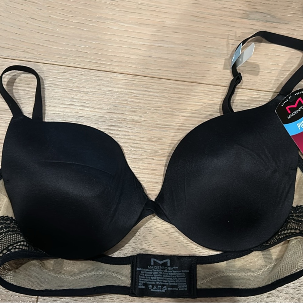 NWT Maidenform Push up Brand 32C
